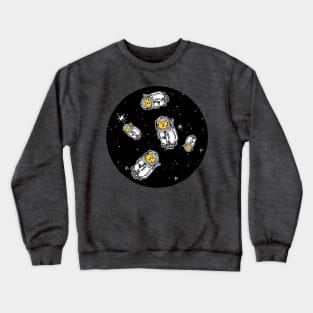 Cats in Space Crewneck Sweatshirt